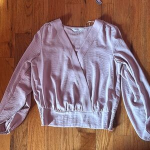 Nine West pink long sleeve